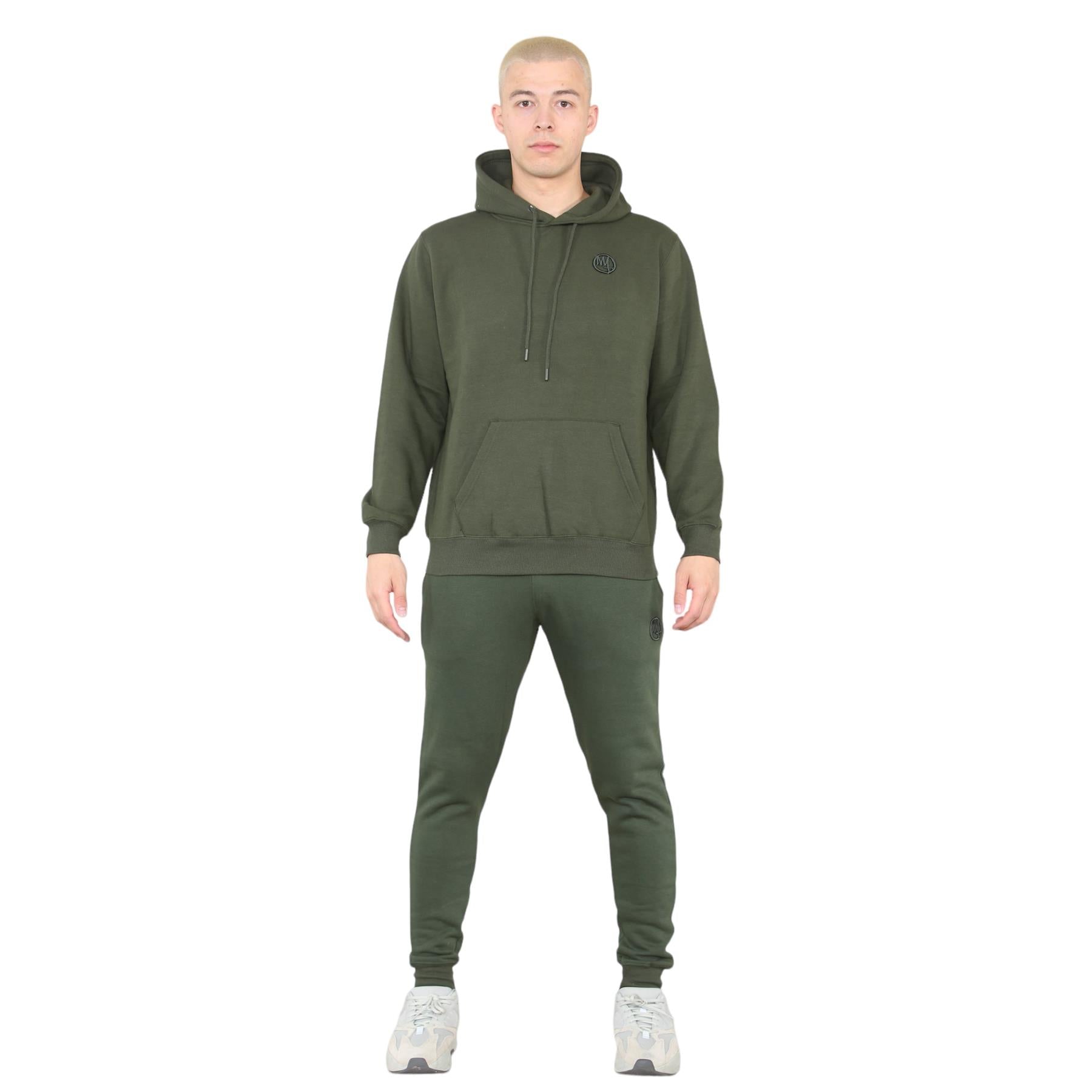 Elevate Your Workout with the MYT Men's Fleece Pullover Tracksuit – Stylish Hoodie & Joggers Set