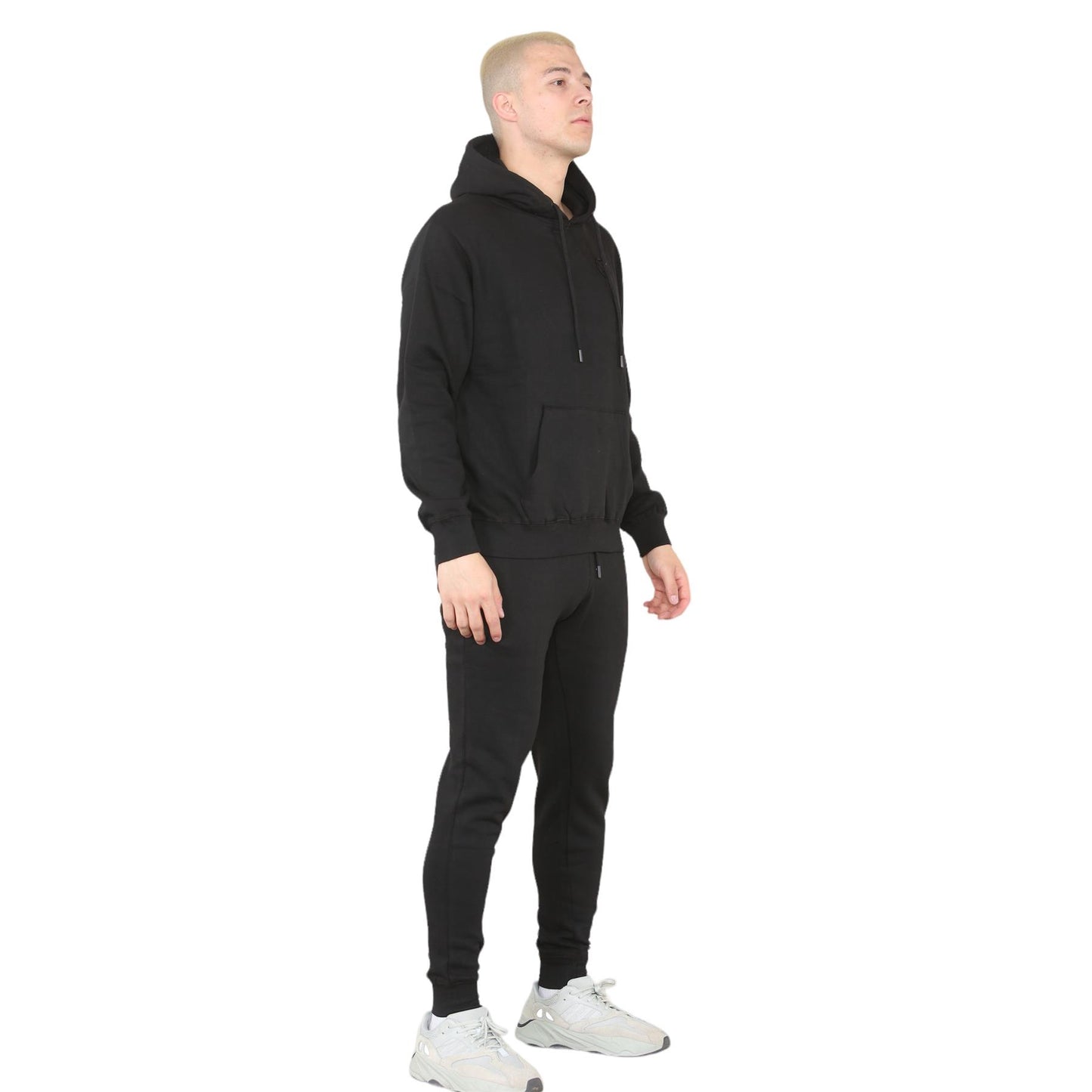 Elevate Your Workout with the MYT Men's Fleece Pullover Tracksuit – Stylish Hoodie & Joggers Set