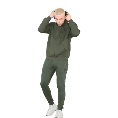 Elevate Your Workout with the MYT Men's Fleece Pullover Tracksuit – Stylish Hoodie & Joggers Set