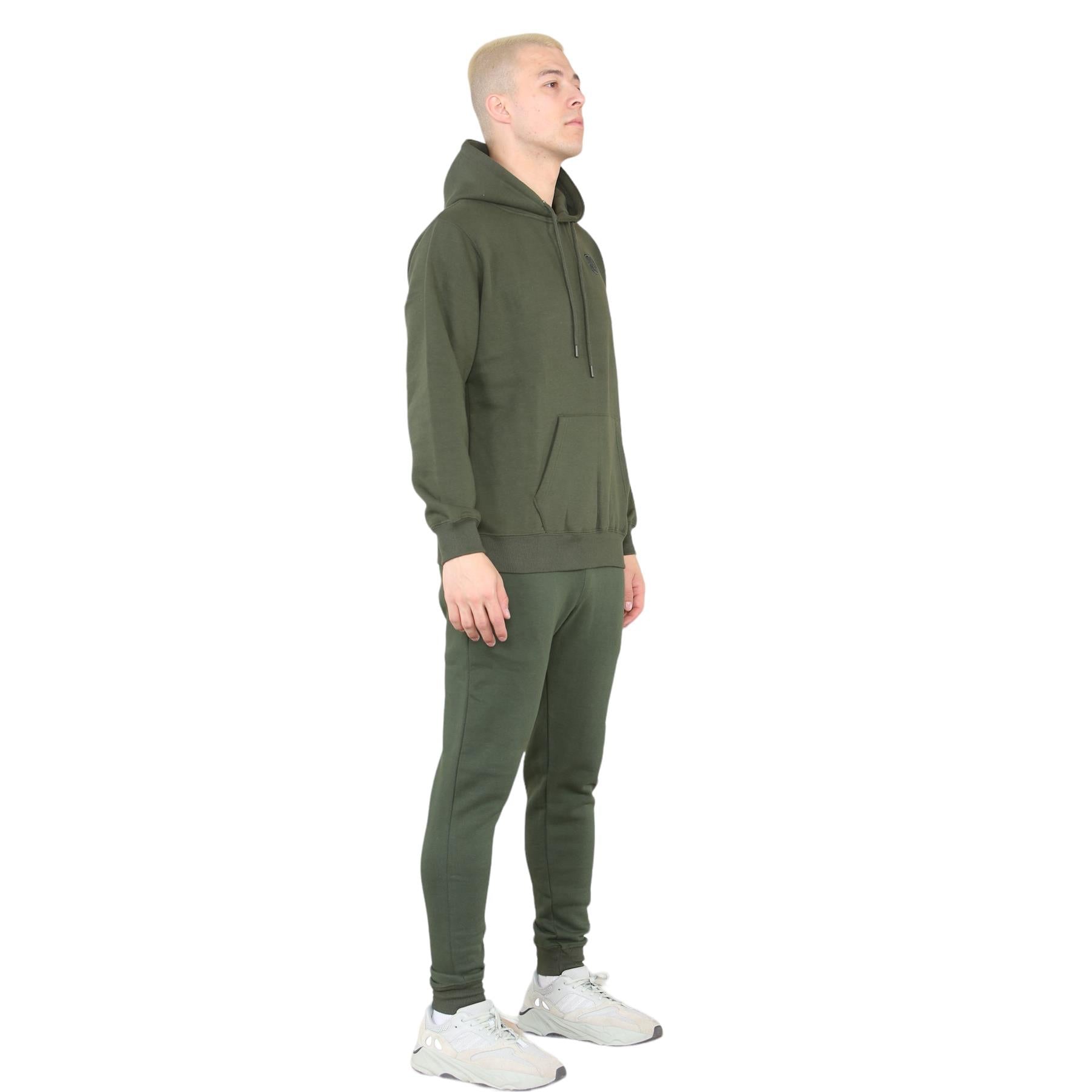 Elevate Your Workout with the MYT Men's Fleece Pullover Tracksuit – Stylish Hoodie & Joggers Set