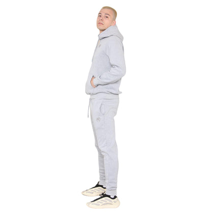 Elevate Your Workout with the MYT Men's Fleece Pullover Tracksuit – Stylish Hoodie & Joggers Set
