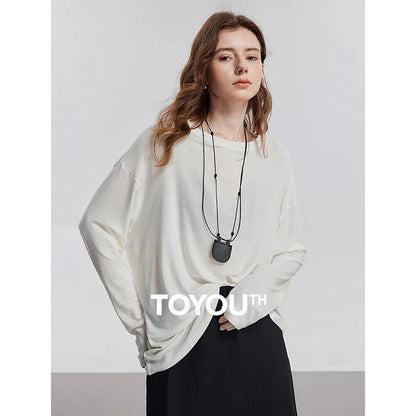 Elevate Your Wardrobe with Our Women's Long Sleeve Lyocell T-Shirt - Perfect for Spring 2025!