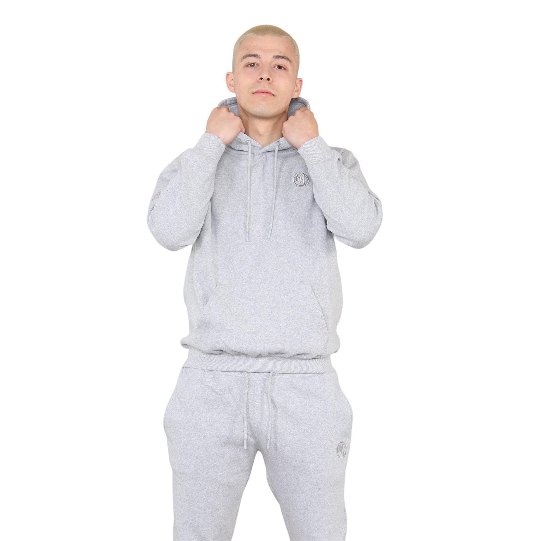 Elevate Your Workout with the MYT Men's Fleece Pullover Tracksuit – Stylish Hoodie & Joggers Set