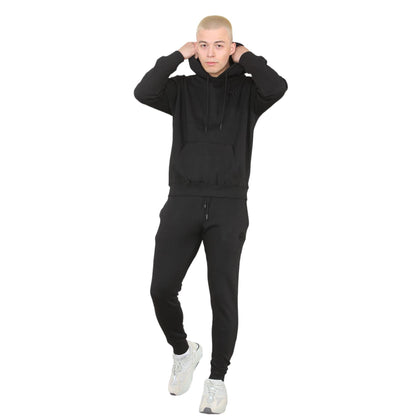 Elevate Your Workout with the MYT Men's Fleece Pullover Tracksuit – Stylish Hoodie & Joggers Set