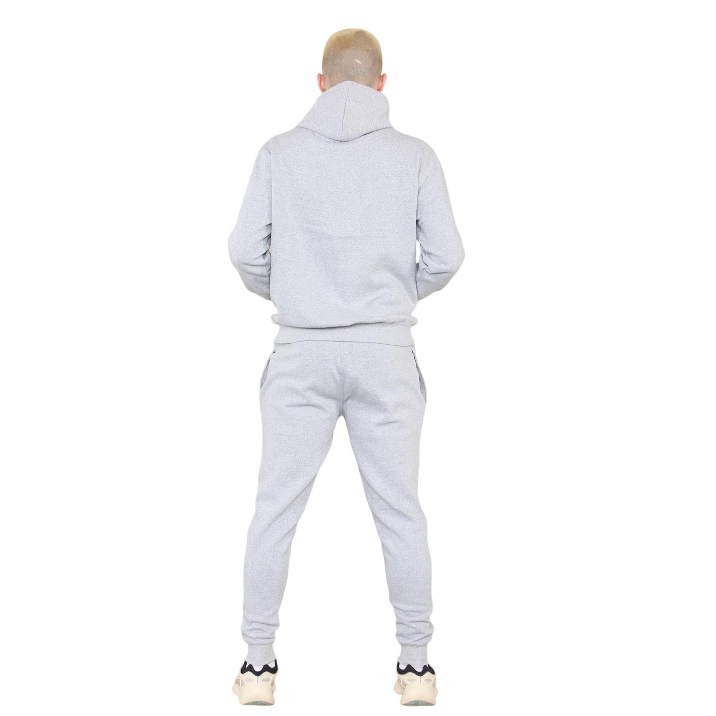 Elevate Your Workout with the MYT Men's Fleece Pullover Tracksuit – Stylish Hoodie & Joggers Set