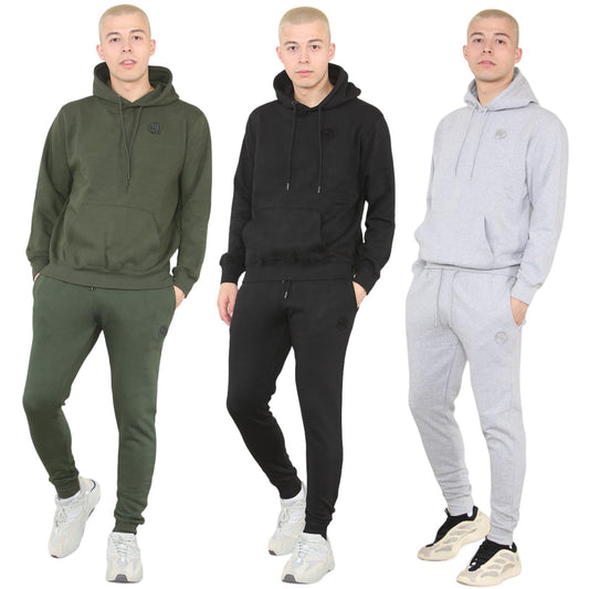 Elevate Your Workout with the MYT Men's Fleece Pullover Tracksuit – Stylish Hoodie & Joggers Set